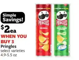 Fareway Pringles offer