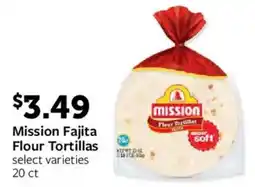 Fareway Mission Fajita Flour Tortillas offer