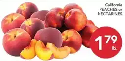 Pete's Fresh Market California peaches or nectarines offer