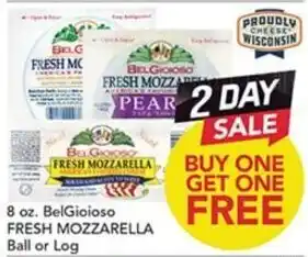 BelGioioso fresh mozzarella