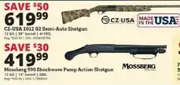 Rural King Cz-usa 1012 g2 semi-auto shotgun offer