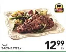 Pete's Fresh Market Beef T-Bone Steak offer
