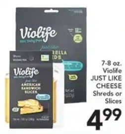 Pete's Fresh Market Violife just like cheese offer