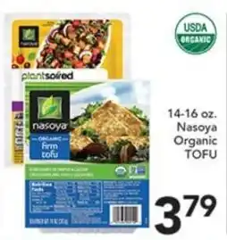 Pete's Fresh Market Nasoya organic firm tofu offer
