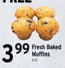Brookshire's Fresh Baked Muffins offer
