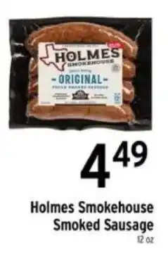 Brookshire's Holmes Smokehouse Smoked Sausage offer