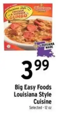 Brookshire's Big Easy Foods Louisiana Style Cuisine offer