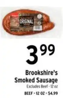 Brookshire's Brookshire's Smoked Sausage offer