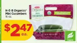 H-E-B H-E-B Organics mini cucumbers offer