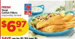 H-E-B Texas Catfish Fillets offer