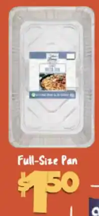 Big Lots Full-Size Pan offer