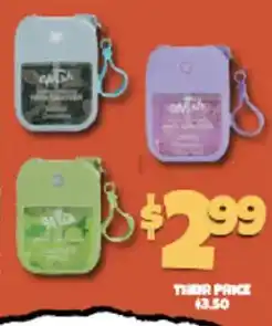 Big Lots Gama hand sanitizer offer