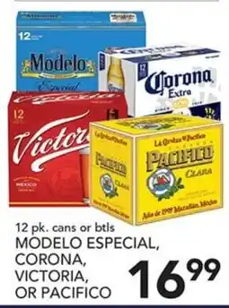 Pete's Fresh Market Modelo Especial, Corona, Victoria, or Pacifico offer