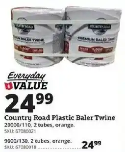 Rural King Country Road Plastic Baler Twine offer