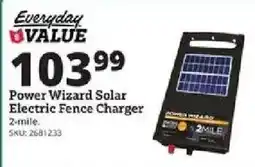 Rural King Power Wizard Solar Electric Fence Charger offer