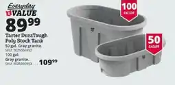 Rural King Tarter DuraTough Poly Stock Tank offer