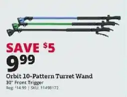 Rural King Orbit 10-Pattern Turret Wand offer
