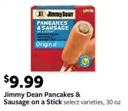 Fareway Jimmy Dean Pancakes & Sausage on a Stick offer