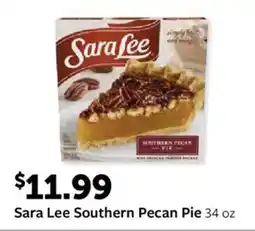 Fareway Sara Lee Southern Pecan Pie offer