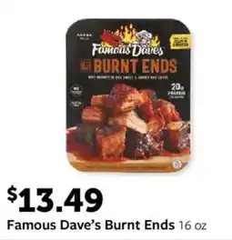Fareway Famous Dave's Burnt Ends offer