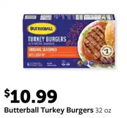 Fareway Butterball turkey burgers offer