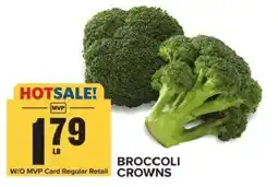 Food Lion Broccoli Crowns offer