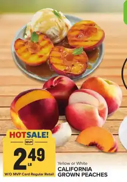 Food Lion California Grown Peaches offer