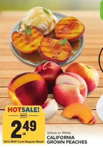 Food Lion California Grown Peaches offer