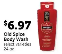 Fareway Old Spice Body Wash offer