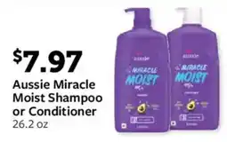 Fareway Aussie miracle moist shampoo or conditioner offer