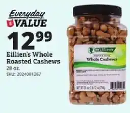 Rural King Eillien's Whole Roasted Cashews offer