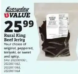Rural King Rural King Beef Jerky offer