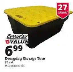 Rural King Everyday Storage Tote offer