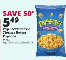 Rural King Pop Secret Movie Theater Butter Popcorn offer