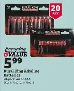 Rural King Rural King Alkaline Batteries offer