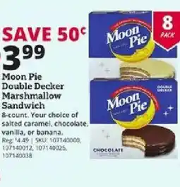 Rural King Moon Pie Double Decker Marshmallow Sandwich offer
