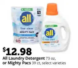 Fareway All Laundry Detergent offer