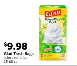 Fareway Glad Trash Bags offer