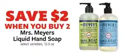 Fareway Mrs. Meyers Liquid Hand Soap offer