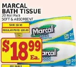 Fine Fare Marcal bath tissue offer
