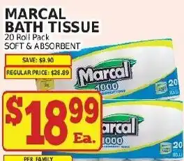 Marcal bath tissue