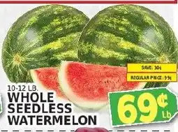 Fine Fare Whole Seedless Watermelon offer
