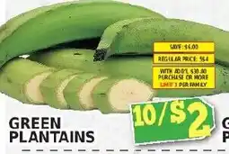 Fine Fare Green Plantains offer