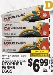 Fine Fare Utopian Farms eggs offer