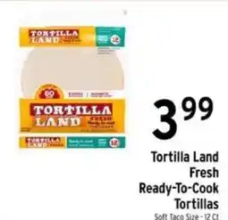 Brookshire's Tortilla Land Fresh Ready-To-Cook Tortillas offer