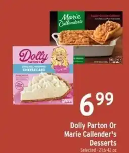 Brookshire's Dolly Parton Or Marie Callender's Desserts offer