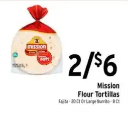Brookshire's Mission Flour Tortillas offer