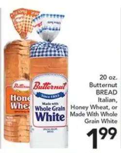 Pete's Fresh Market Butternut bread offer