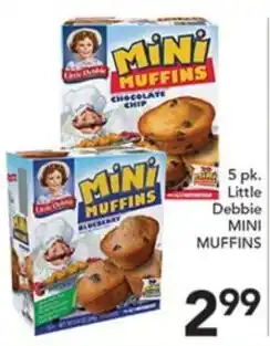 Pete's Fresh Market Little Debbie mini muffins offer