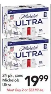 Pete's Fresh Market Michelob Ultra offer